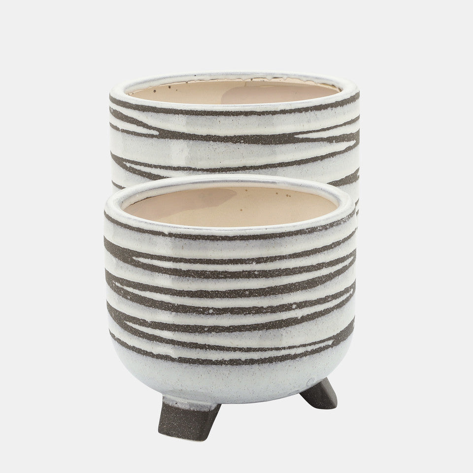 Ceramic Footed Planter