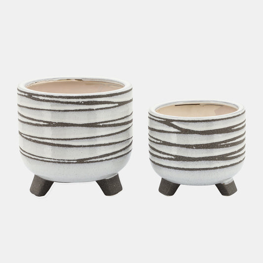 Ceramic Footed Planter