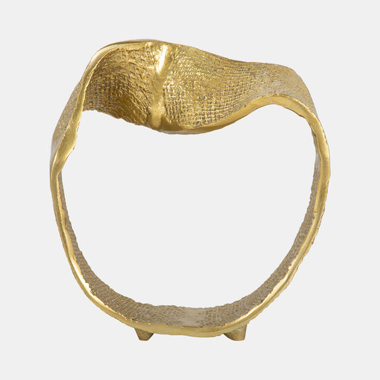 Twisted Hammered Ring