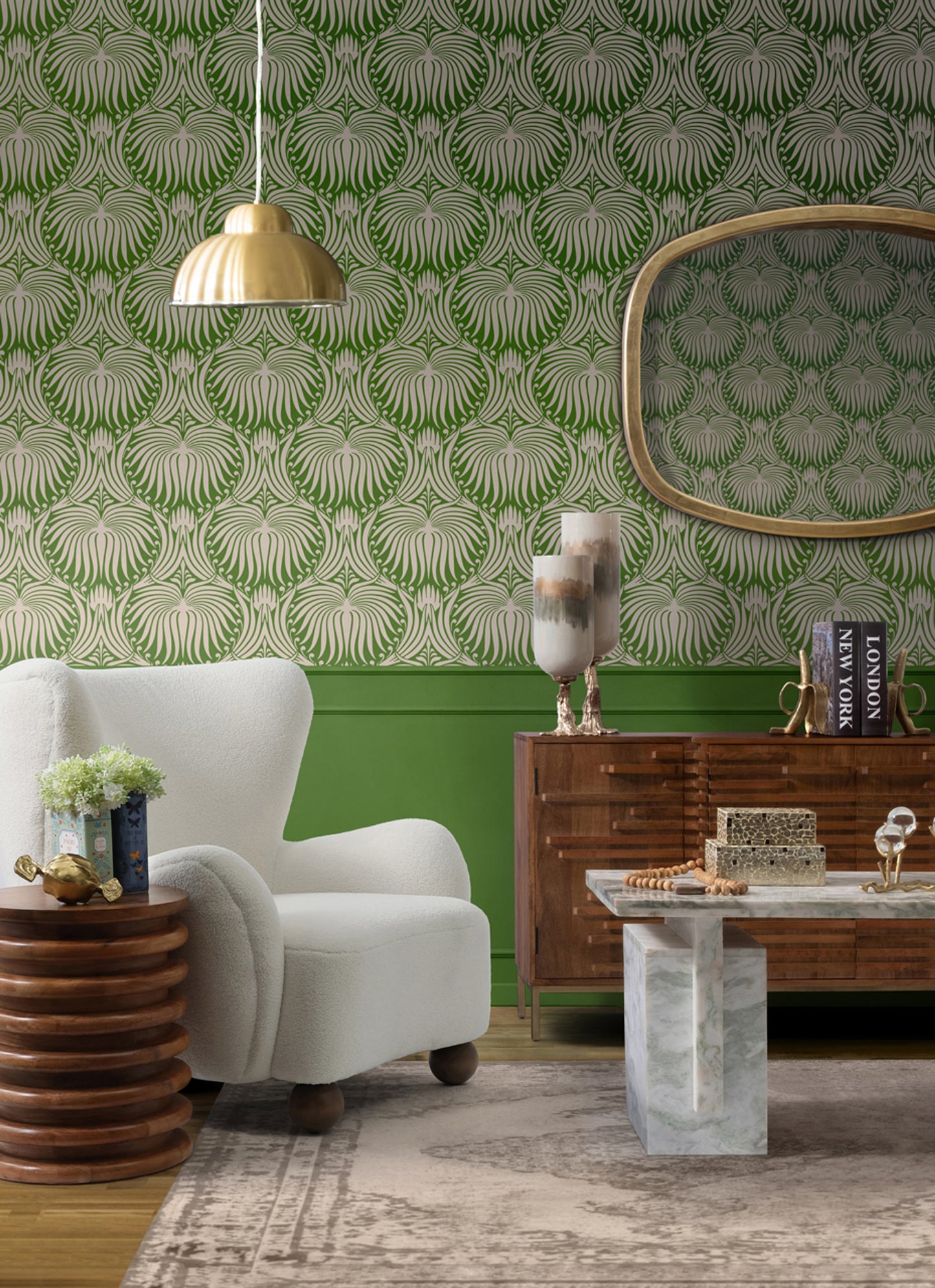 Gold Wrapped Candy Decor